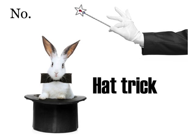 Hockey Slang: Hat trick